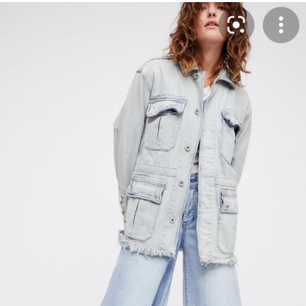 Free People Light blue Denim Jacket